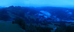 Archiv Foto Webcam SkiWelt Westendorf - Bergstation Fleidingbahn 03:00
