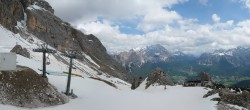 Archiv Foto Webcam Cortina d&#39;Ampezzo - Bergstation Pomedes 11:00