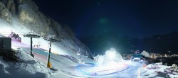 Archiv Foto Webcam Cortina d&#39;Ampezzo - Bergstation Pomedes 23:00