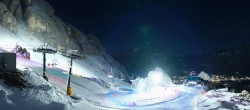 Archiv Foto Webcam Cortina d&#39;Ampezzo - Bergstation Pomedes 01:00