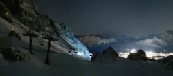 Archiv Foto Webcam Cortina d&#39;Ampezzo - Bergstation Pomedes 03:00