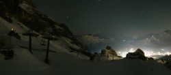 Archived image Webcam Cortina d&#39;Ampezzo - Top Station Pomedes 19:00