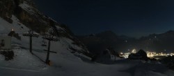 Archived image Webcam Cortina d&#39;Ampezzo - Top Station Pomedes 21:00