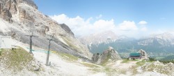Archiv Foto Webcam Cortina d&#39;Ampezzo - Bergstation Pomedes 13:00