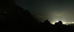 Archived image Webcam Cortina d&#39;Ampezzo - Top Station Pomedes 19:00