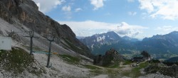 Archived image Webcam Cortina d&#39;Ampezzo - Top Station Pomedes 09:00