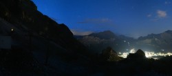 Archived image Webcam Cortina d&#39;Ampezzo - Top Station Pomedes 21:00
