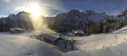 Archived image Webcam Brandnertal - Top Station Palüd Gondola 07:00