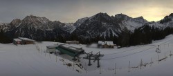 Archiv Foto Webcam Brandnertal - Bergstation Palüdbahn 15:00