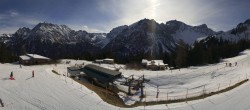 Archiv Foto Webcam Brandnertal - Bergstation Palüdbahn 11:00