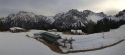 Archiv Foto Webcam Brandnertal - Bergstation Palüdbahn 15:00