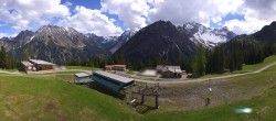 Archiv Foto Webcam Brandnertal - Bergstation Palüdbahn 13:00