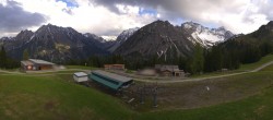 Archiv Foto Webcam Brandnertal - Bergstation Palüdbahn 17:00