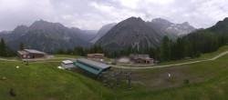Archiv Foto Webcam Brandnertal - Bergstation Palüdbahn 11:00