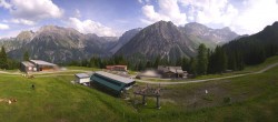Archiv Foto Webcam Brandnertal - Bergstation Palüdbahn 15:00