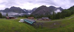 Archiv Foto Webcam Brandnertal - Bergstation Palüdbahn 19:00