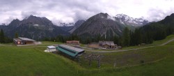 Archived image Webcam Brandnertal - Top Station Palüd Gondola 15:00