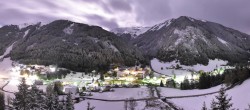 Archiv Foto Webcam Donnersbachwald: Blick auf den Ort und Skigebiet Riesneralm 23:00