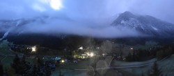 Archiv Foto Webcam Donnersbachwald: Blick auf den Ort und Skigebiet Riesneralm 01:00