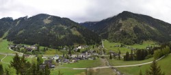 Archiv Foto Webcam Donnersbachwald: Blick auf den Ort und Skigebiet Riesneralm 05:00