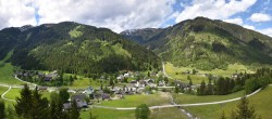 Archiv Foto Webcam Donnersbachwald: Blick auf den Ort und Skigebiet Riesneralm 11:00