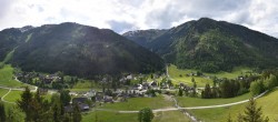 Archiv Foto Webcam Donnersbachwald: Blick auf den Ort und Skigebiet Riesneralm 15:00