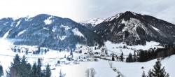 Archiv Foto Webcam Donnersbachwald: Blick auf den Ort und Skigebiet Riesneralm 06:00