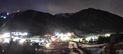 Archiv Foto Webcam Donnersbachwald: Blick auf den Ort und Skigebiet Riesneralm 19:00