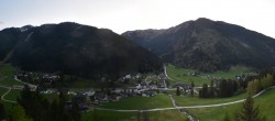 Archiv Foto Webcam Donnersbachwald: Blick auf den Ort und Skigebiet Riesneralm 19:00