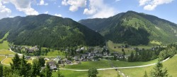 Archiv Foto Webcam Donnersbachwald: Blick auf den Ort und Skigebiet Riesneralm 11:00