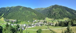 Archiv Foto Webcam Donnersbachwald: Blick auf den Ort und Skigebiet Riesneralm 07:00