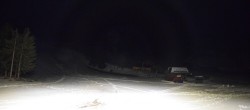 Archived image Webcam Piancavallo - Base station Busa Grande chair lift 23:00