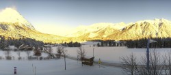 Archiv Foto Webcam Olympiaregion Seefeld - Leutasch Moos 07:00