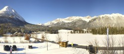 Archiv Foto Webcam Olympiaregion Seefeld - Leutasch Moos 11:00