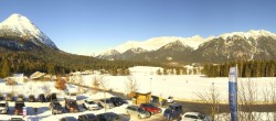 Archiv Foto Webcam Olympiaregion Seefeld - Leutasch Moos 10:00