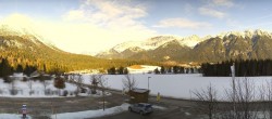 Archiv Foto Webcam Olympiaregion Seefeld - Leutasch Moos 08:00