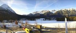 Archiv Foto Webcam Olympiaregion Seefeld - Leutasch Moos 16:00