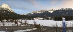 Archiv Foto Webcam Olympiaregion Seefeld - Leutasch Moos 06:00