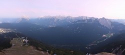 Archived image Webcam Rosshütte - Top station Seefelder Joch 00:00