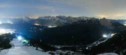 Archived image Webcam Rosshütte - Top station Seefelder Joch 03:00