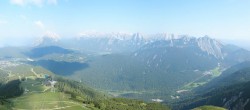 Archived image Webcam Rosshütte - Top station Seefelder Joch 07:00