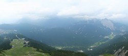 Archived image Webcam Rosshütte - Top station Seefelder Joch 13:00