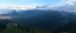 Archived image Webcam Rosshütte - Top station Seefelder Joch 05:00
