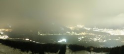 Archiv Foto Webcam Patscherkofel - Bergstation 21:00