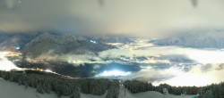 Archiv Foto Webcam Patscherkofel - Bergstation 23:00