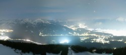 Archiv Foto Webcam Patscherkofel - Bergstation 22:00