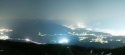 Archived image Webcam Patscherkofel - Top Station 23:00