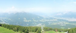 Archiv Foto Webcam Patscherkofel - Bergstation 09:00