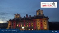 Archiv Foto Webcam Schloss Esterházy in Eisenstadt 18:00