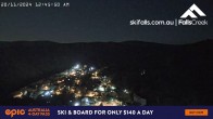 Archived image Webcam Falls Creek: Village View 23:00